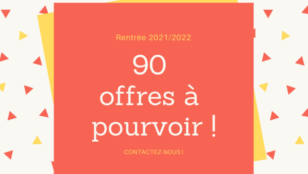 90 contrats à pourvoir !